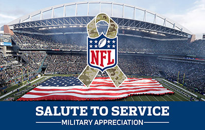 NFL Gifting - Salute to Service