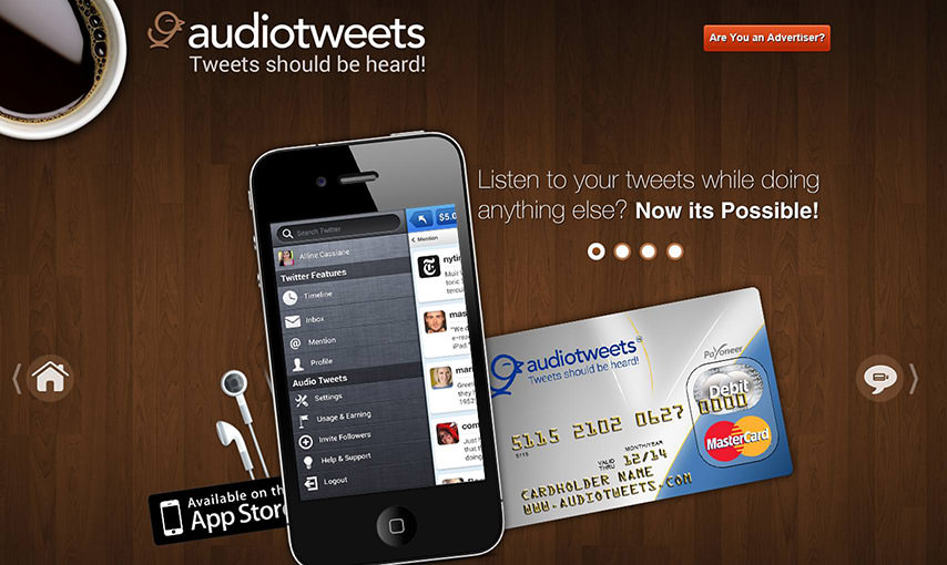 AudioTweets Iphone App